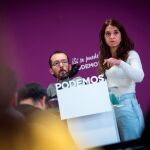 Pablo Echenique y Noelia Vera