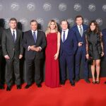 Mónica Carrillo, Álvaro Morte, Santiago González, Bartolomé Beltrán, Sandra Golpe, Alberto Chicote, Manu Sánchez, Helena Resano, Juan Ramón Lucas y Vicente Vallés
