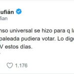 Rufián, el censo universal y los falsos heridos