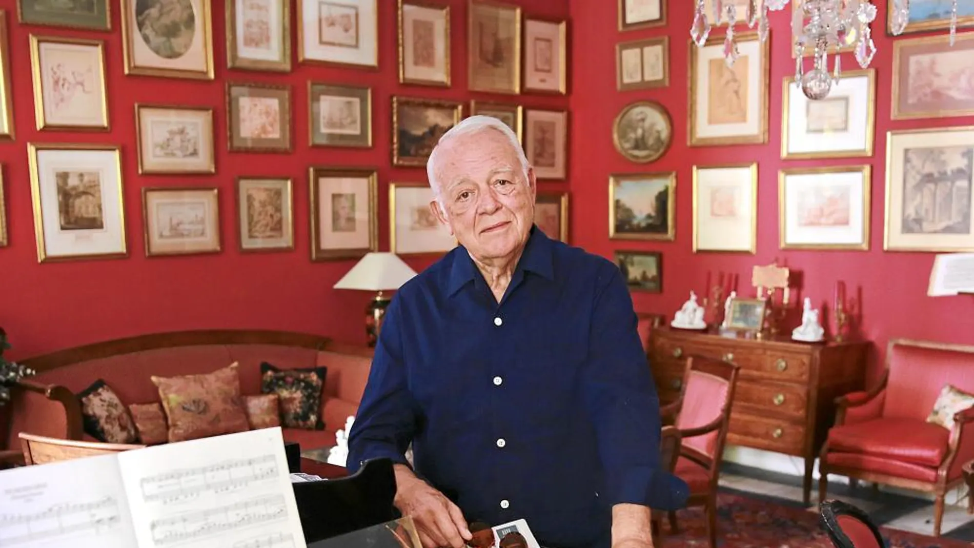 Joaquín Soriano, en una entrevista para LA RAZÓN, donde aseguró que "Lang Lang es una vedette musical"