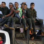 Varios miembros de las FARC acuden al congreso de la paz