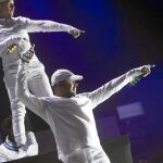 Negro sobre blanco. Lazer Major abrieron la jornada inaugural del Festival de Benicàssim con un show que hizo vibrar a los más de 30.000 asistentes al encuentro