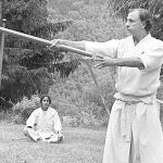 El maestro en aikido Carmelo Ríos