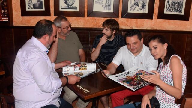 Los promotores del Museo del Cómic