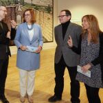 José Luis Martín, Ángeles Armisén, José María Nieto y Carmen Fernández /Diputación de Palencia