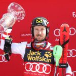 Marcel Hirscher con su victoria se asegura su séptimo Globo de Cristal