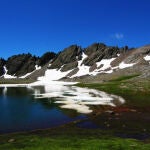 Laguna de Río Seco, en Sierra Nevada
