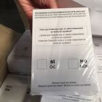Papeletas incautadas por a Guardia Civil el pasado 20 de septiembre