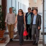 Susana Díaz, en la primera sesión de control al Gobierno tras las pasadas elecciones generales en las que la lista de Pedro Sánchez obtuvo más de medio millón de votos que los que obtuvo la lista de la ex presidenta en las autonómicas