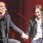 Pablo Rosenberg y Antonio Carmona, durante una actuación