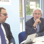 De izquierda a derecha, Francisco Fernández, José Ramón Luis-Yagüe