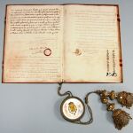 Instrumento español de ratificación del tratado de amistad España-Japón en 1868