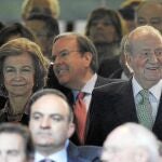 Los Reyes y el himno no fueron pitados en el Bernabéu