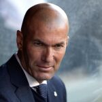 El entrenador francés del Real Madrid, Zinedine Zidane