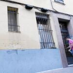 Uno de estos pisos ocupados, en la calle Voluntarios Macabebes