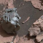 El robot Curiosity encuentra un extraño meteorito metálico en Marte