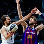 Momento del partido de Copa de la ACB