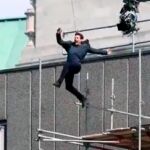 Tom Cruise durante la escena Tom Cruise durante la escena