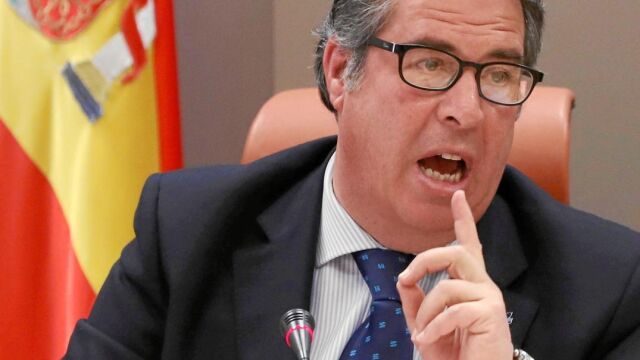 Gregorio Serrano en su última comparecencia