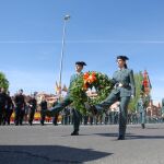 Las Rozas acoge la primera jura de bandera organizada fuera de un acuartelamiento