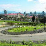 En la imagen, la Avenida Churchill de Adis Abeba