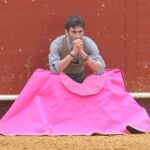 El matador de toros Fernando Cruz, en el campo