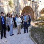 María José Salgueiro junto a Pablo Saavedra, ayer en Soria