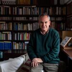 Pablo D’Ors en su casa antes de la entrevista/Gonzalo Pérez