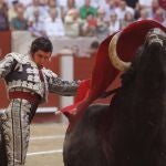 Pase de pecho de Morante en Pontevedra