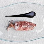 Chipirón con cebolla caramelizada