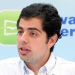 El presidente regional de Nuevas Generaciones, Eduardo Carazo