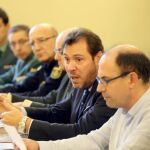 El alcalde, Óscar Puente, preside la reunión de la Junta Local de Seguridad celebrada con motivo de Pingüinos