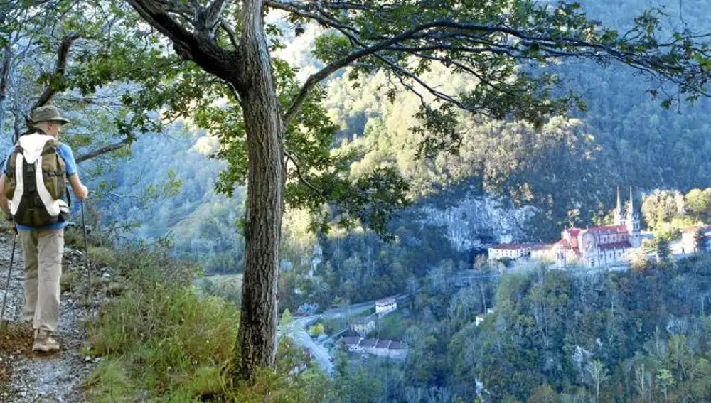 Uno de los senderos del Parque Picos de Europa