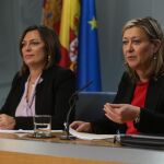 La consejera Pilar del Olmo y la portavoz de la Junta, Milagros Marcos, dan cuenta de los acuerdos
