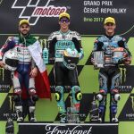 Romano Fenati, Joan Mir y Aron Canet