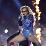 Imagen de archivo de Lady Gaga durante su actuación en la Super Bowl del pasado año