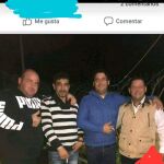 Luciano Montoya, el segundo por la izquierda.