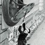 Harold Lloyd, a punto de perder el tiempo en una icónica imagen de «El hombre mosca» (1923)