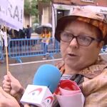 Apenas 20 simpatizantes gritan «no»