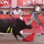 El Pana resultó herido en el primero de la tarde