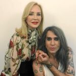 Carmen Lomana, junto Mario Vaquerizo, amigo y ahora compañero en «MasterChef»