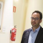 El portavoz del PSOE en el Congreso, Antonio Hernando