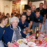 Los bomberos de la CAM con la Infanta Pilar