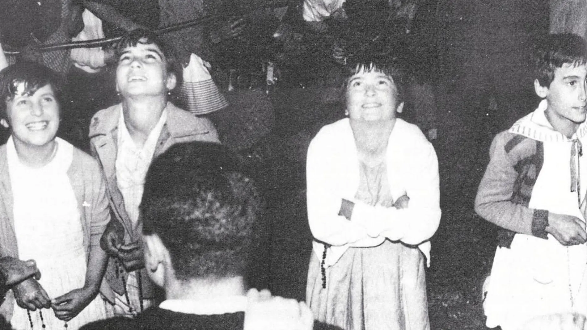 Conchita, Loli, Mari Cruz y Jacinta aseguraron que la Virgen se les había aparecido en varias ocasiones