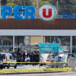 El supermercado donde se produjo el atentado