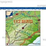 Imagen donde se produjo el epicentro del terremoto. 1-1-2