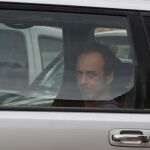Imagen del padre de los niños, Francesco Arcuri, llegando a la Comandancia de la Guardia Civil