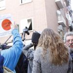 Escrache en casa de Soraya Sáenz de Santamaría