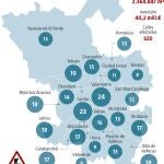 El Consistorio recibe cada mes más de 3.000 quejas por la mala situación de las calzadas, tal como reflejaba su último informe