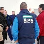 Gutiérrez Limones visitó a los empleados que han iniciado una huelga de hambre